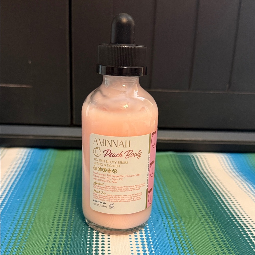 AMINNAH Peach Booty Tighten Body Serum - Pink